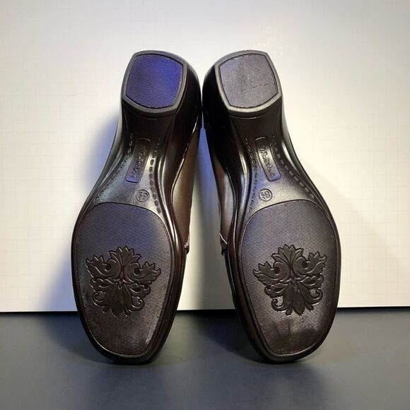 Womens THOM MCAN Brown Wedge Slip On Shoes / Size 8.5 - Picture 8 of 9